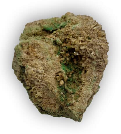 Grenat et Diopside, Jeffrey Mine, Asbestos, Québec, Canada.