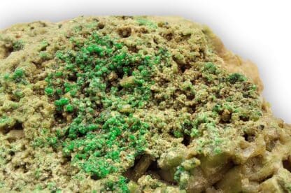 Grenat et Diopside, Jeffrey Mine, Asbestos, Québec, Canada.