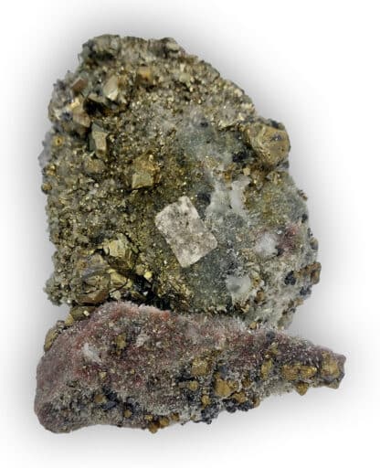 Chalcopyrite et Blende, Baia Sprie, Roumanie.