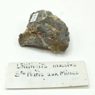 Löllingite, Sainte-Marie-aux-Mines, Alsace.