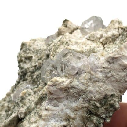 Apatite, Piz Miez, Grisons, Suisse.