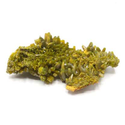 Pyromorphite, Le Rossignol, Chaillac, Indre.