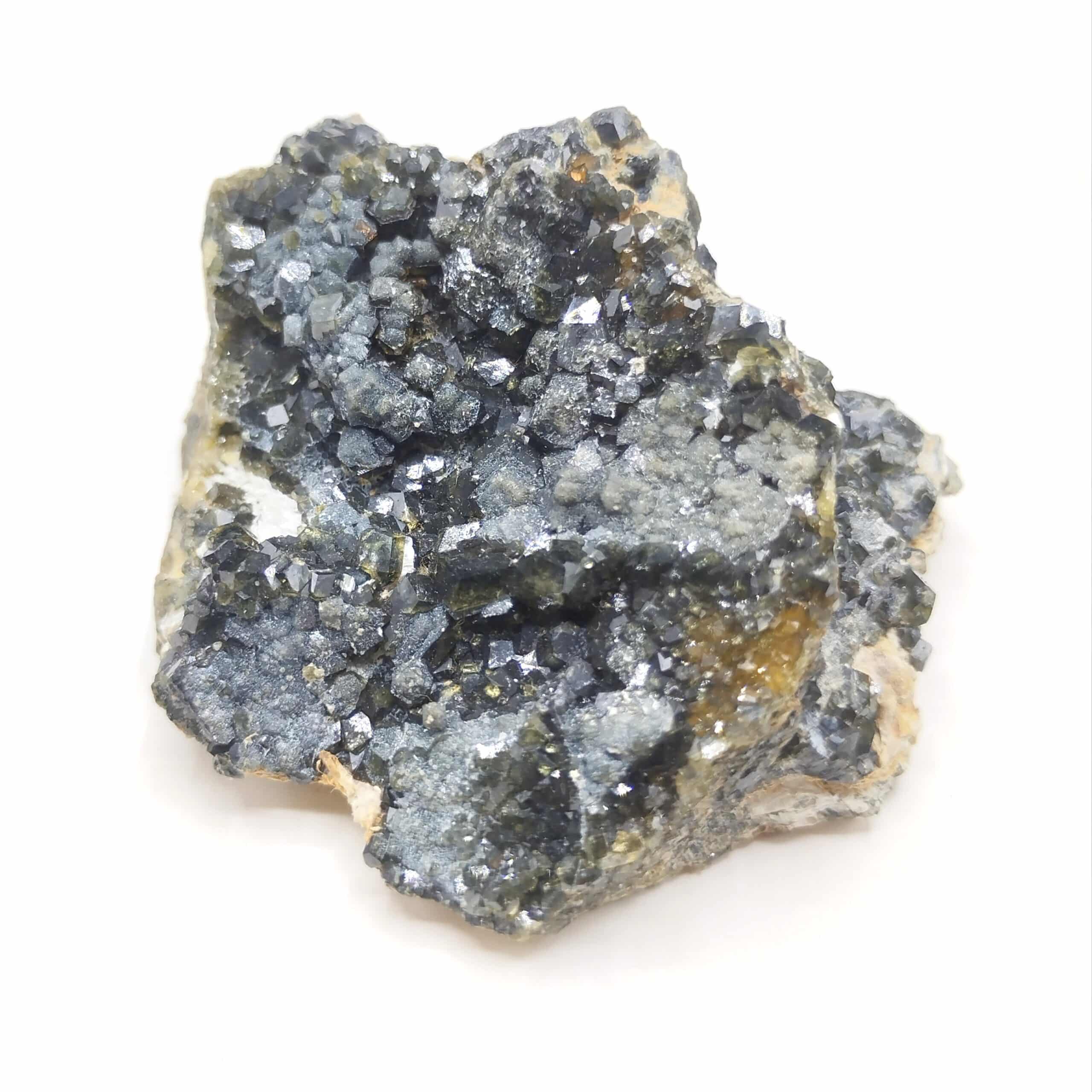 Mélanite (Grenat), Rimpfischwange, Valais, Suisse.