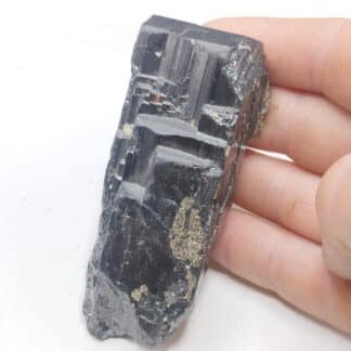 Wolfram (Wolframite) & Gilbertite, Panasqueira, Portugal.