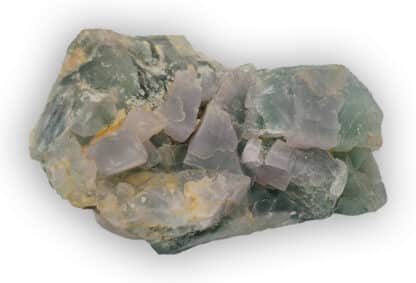 Fluorite, Chobelwand-Dürrschrennen caves, Appenzell, Suisse.