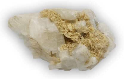 Datolite, Adulaire et Calcite, Piz Vallatscha, Grisons, Suisse.