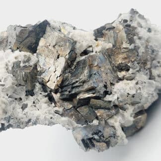 Arsénopyrite, Blende, Calcite et Pyrite, Mexique.