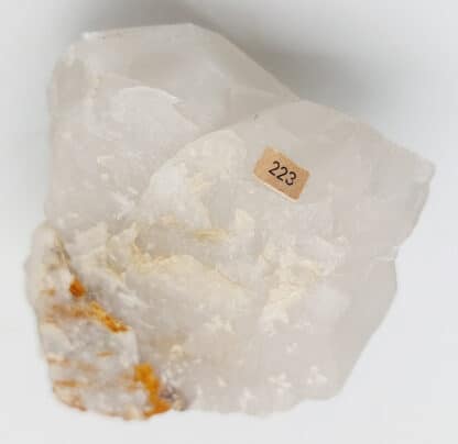 Quartz et Rutile, Col de Lukmanier, Grisons, Suisse.