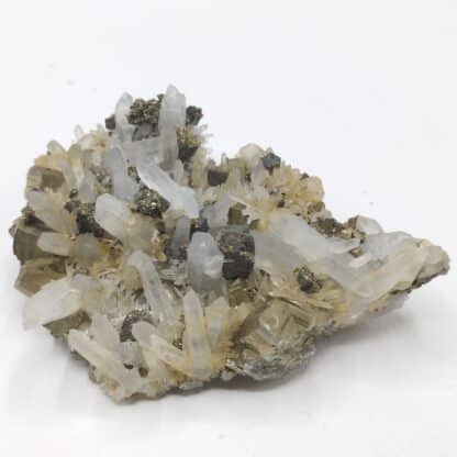 Pyrite & Quartz, Mine Huanzala, Pérou.