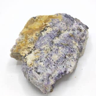 Mimétite sur Fluorite, Les Molérats, Saône-et-Loire.