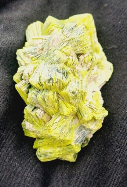 Autunite, Spokane, Washington, USA.