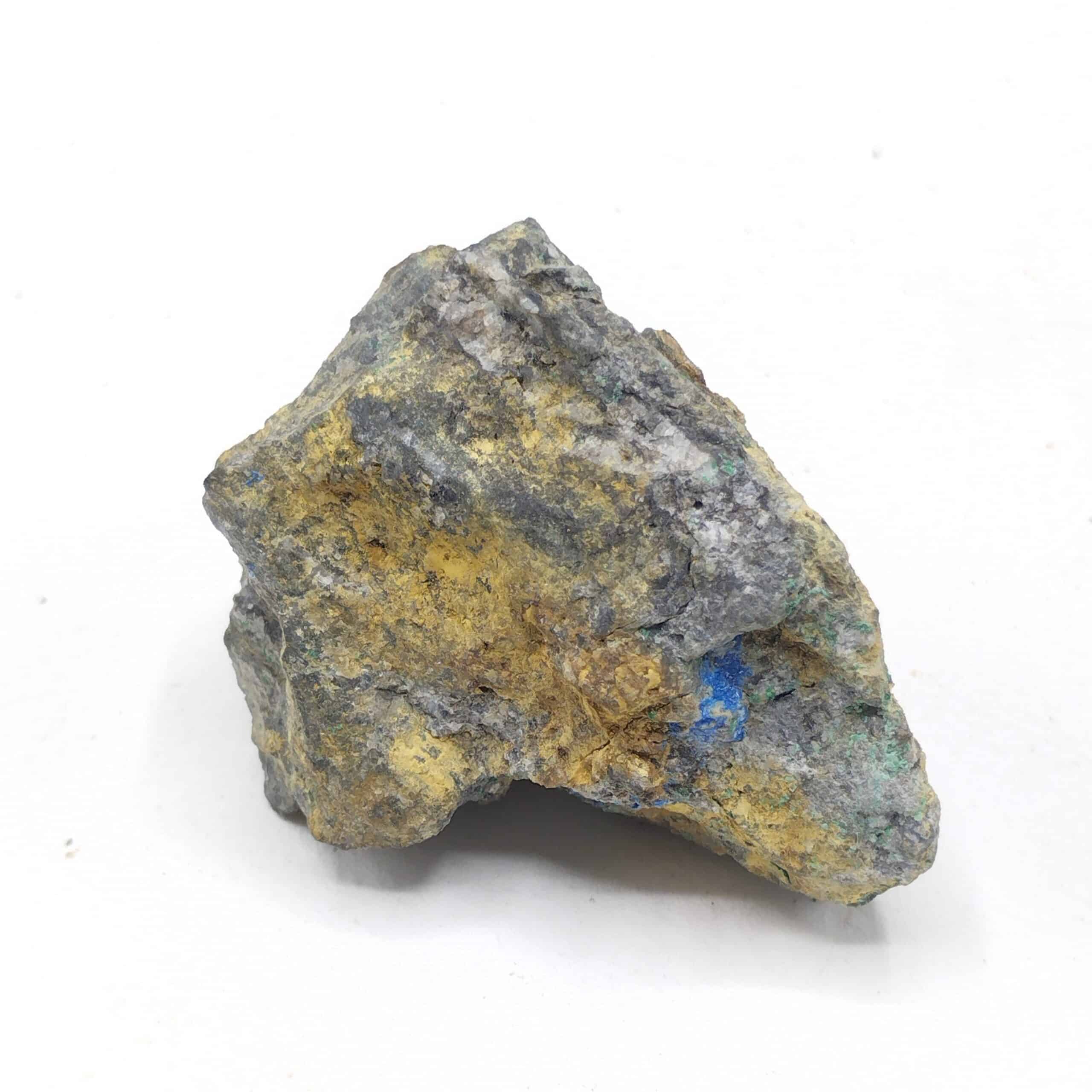 Plumbojarosite, Linarite &Brochantite, Valcroze, Alzon, Gard.