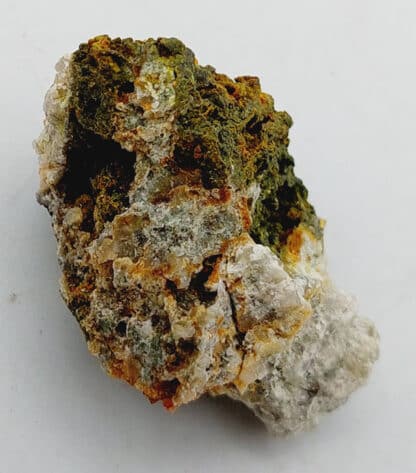 Crocoïte et Pyromorphite, Filon du Cantonnier, Nontron, Dordogne.