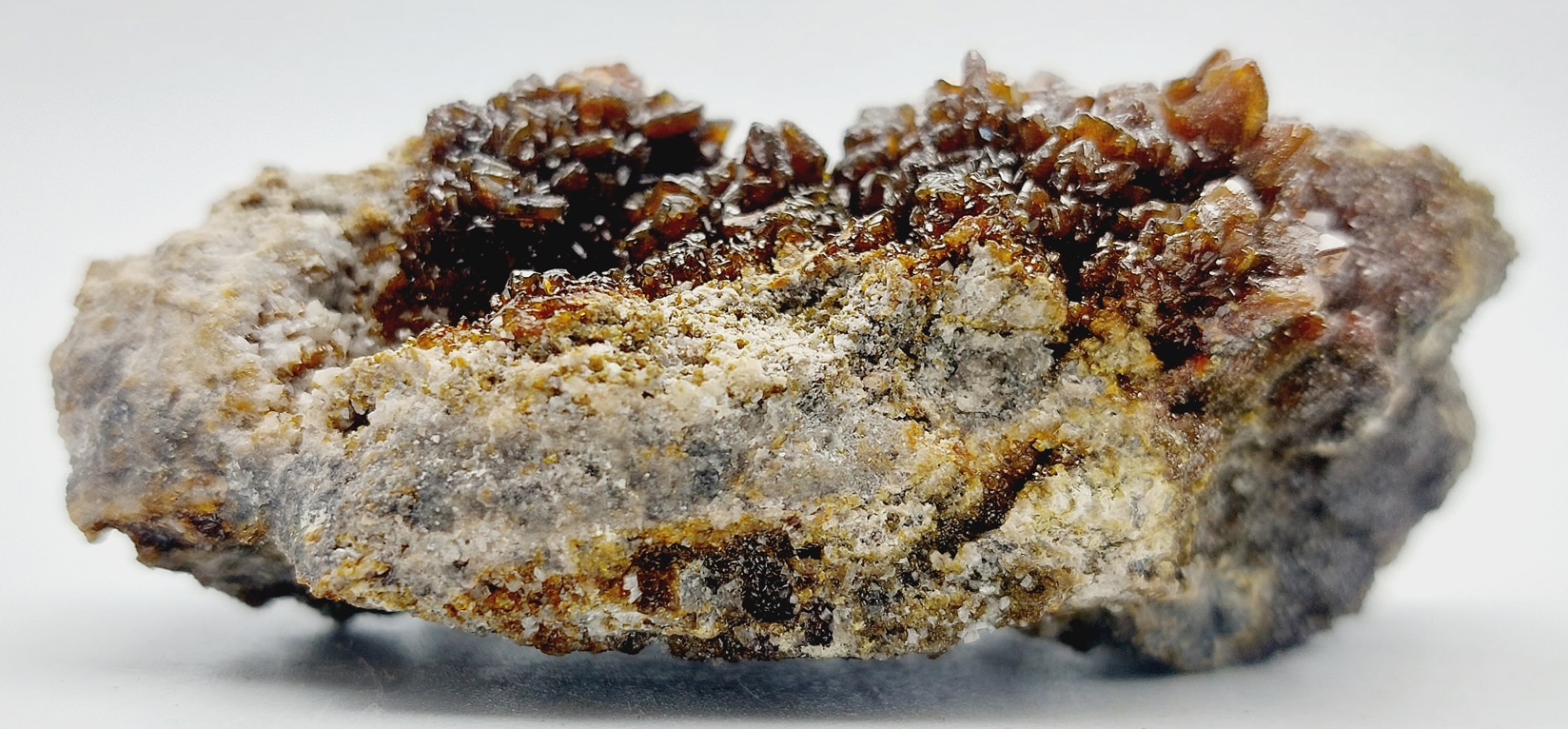 Descloizite, Berg Aukas, Namibie.