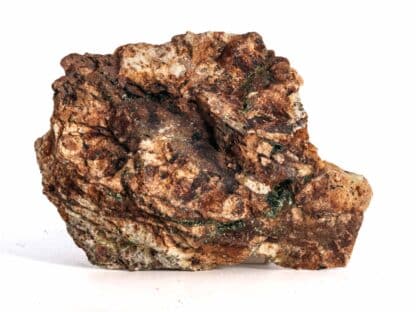 Olivénite, Malachite et Lampadite, Mine de Cap Garonne, Le Pradet, Var.