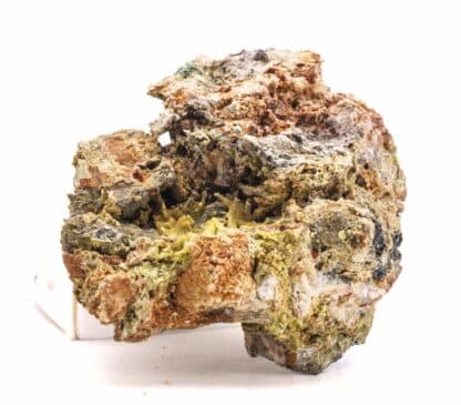 Pyromorphite ps. Cérusite, Cérusite et Galène, Sainte-Lucie, Saint-Léger-de-Peyre, Lozère.