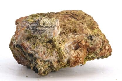 Pyromorphite ps. Cérusite, Cérusite et Galène, Sainte-Lucie, Saint-Léger-de-Peyre, Lozère.