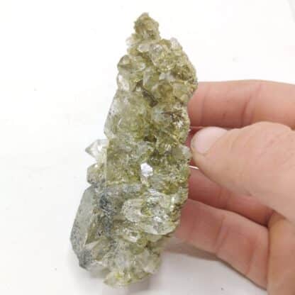 Quartz, Epidote & Chlorite, Arvigo, Grisons, Suisse.