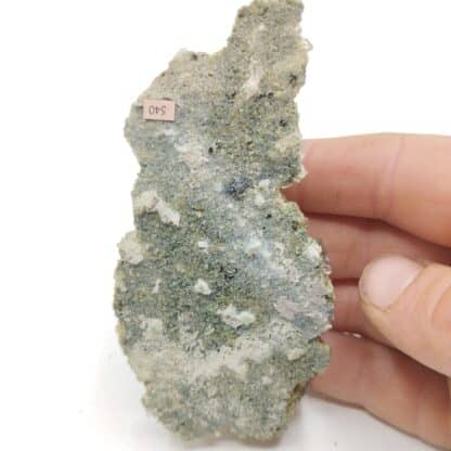 Quartz, Epidote & Chlorite, Arvigo, Grisons, Suisse.