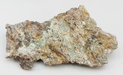 Annabergite, Érythrine et Aragonite, Mine Cobalt, Fertrupt, Haut-Rhin.