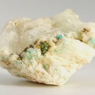 Tyrolite et Tennantite, La Treille, Sainte-Marie-aux-Mines, Haut-Rhin.