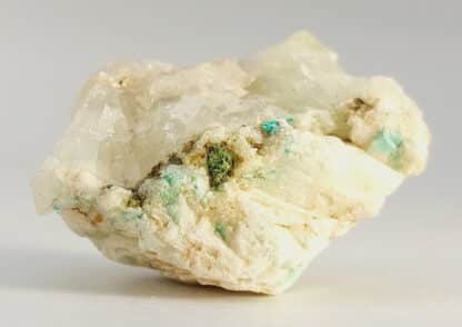 Tyrolite et Tennantite, La Treille, Sainte-Marie-aux-Mines, Haut-Rhin.