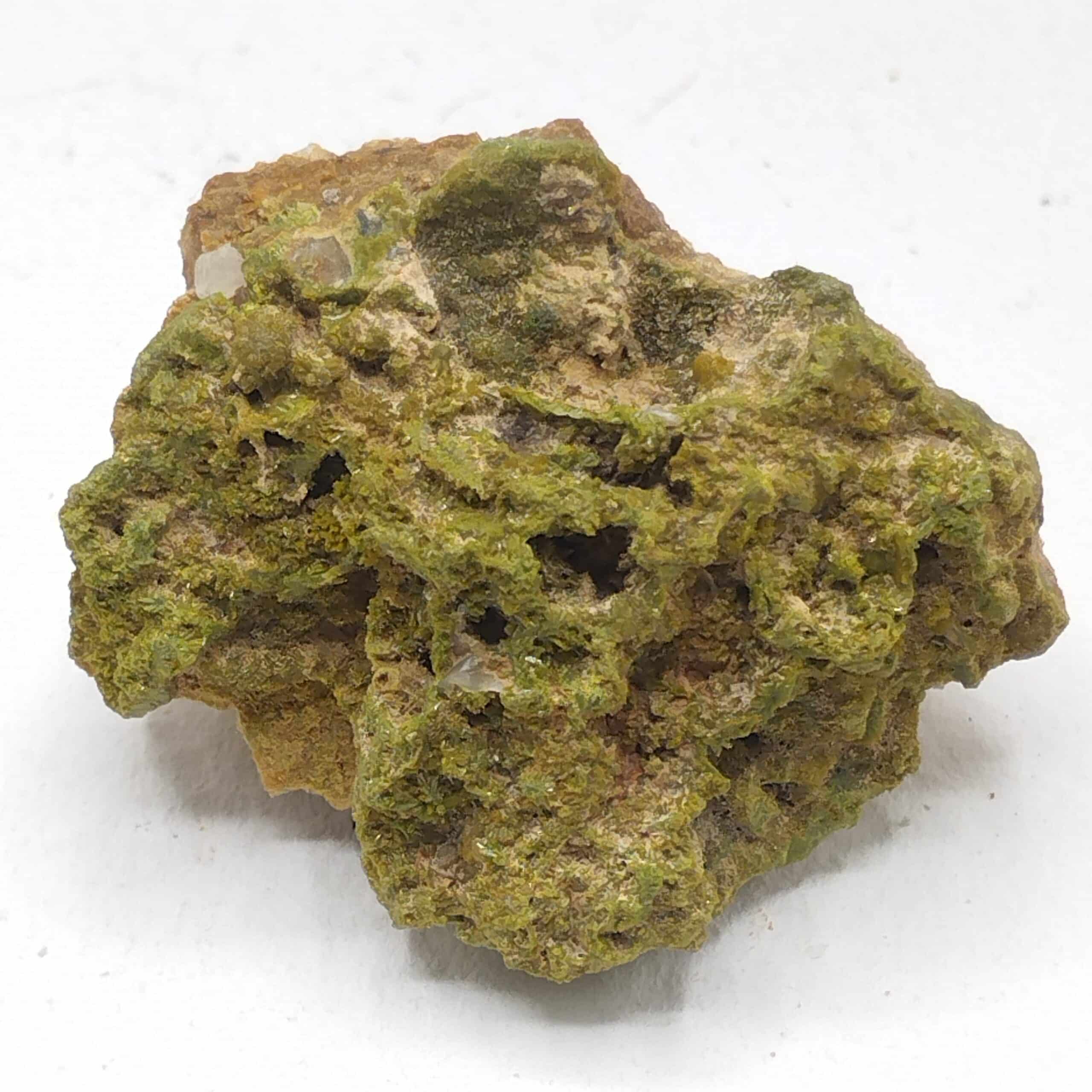 Pyromorphite, La Verrière, Les Ardillats, Rhône.