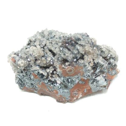 Hématite, Quartz, Cornaline, Saphoz, Haute-Saône.