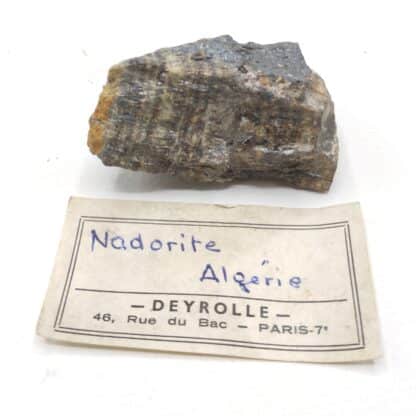 Nadorite, Djebel Nador, Algérie.