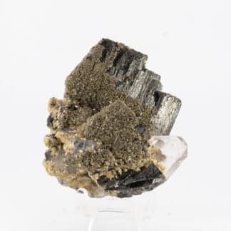 Wolframite et Quartz, Panasqueira, Portugal.