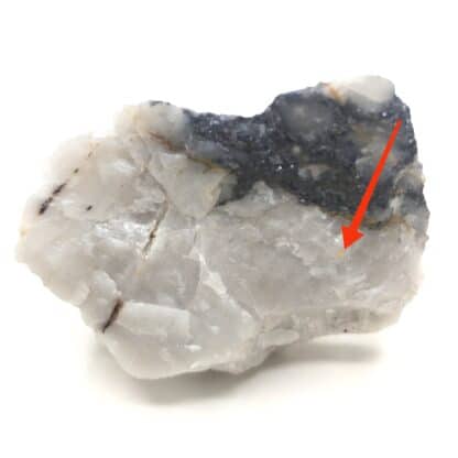 Or natif, Mines de Maraillat, Ambazac, Haute-Vienne, Limousin.