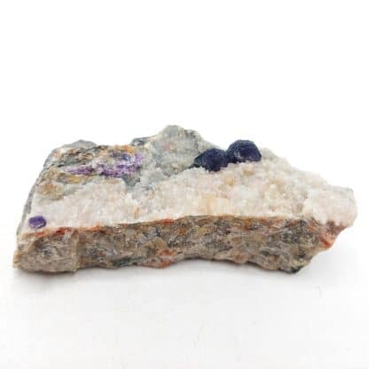 Fluorite violette, Buxières-les-Mines, Allier, Auvergne.