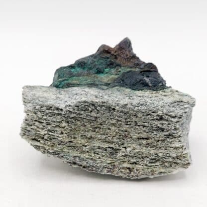 Bornite, Chrysocolle, mine du Clausis, Saint-Véran, Hautes-Alpes.