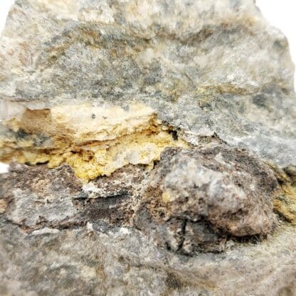 Arsenic natif, Gabe Gottes, Sainte-Marie-aux-Mines, Haut-Rhin.