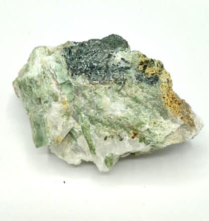 Diopside « Mussite », Pian de la Mussa, Piemont, Italie.