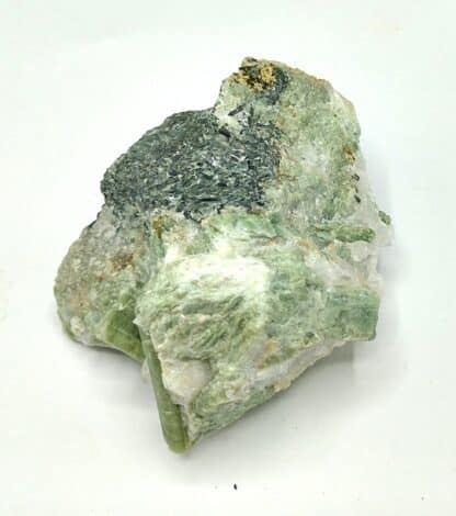 Diopside « Mussite », Pian de la Mussa, Piemont, Italie.