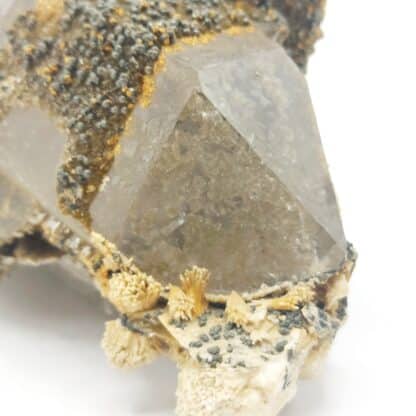 Quartz, Sidérite, Pyrite, Mines de Panasqueira, Portugal.