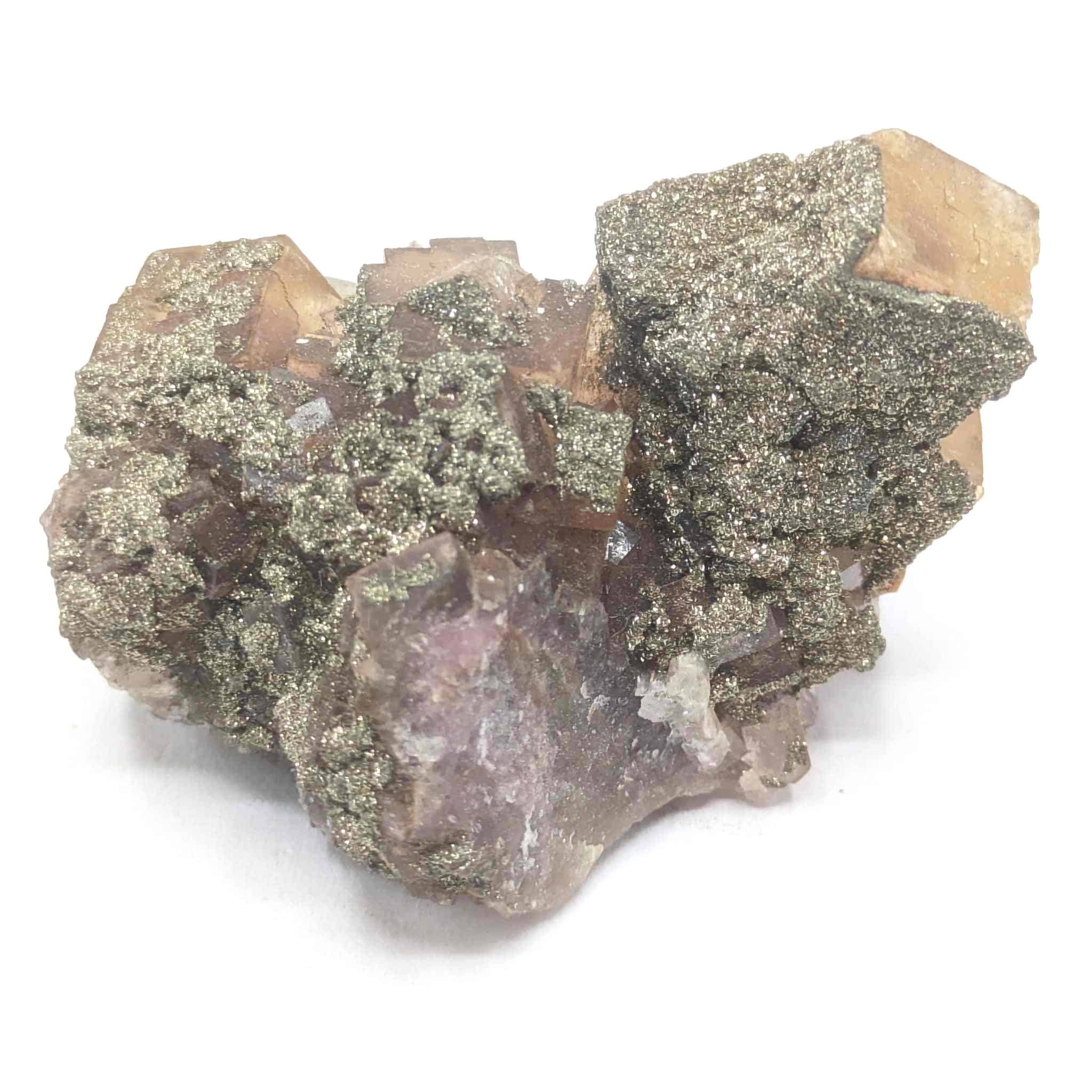 Fluorite & Pyrite, Mine de Fontsante, Var.