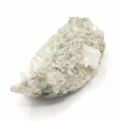Ferro-Actinolite, Calcite, Adulaire & Titanite, Tunnel du Saint-Gothard, Suisse.