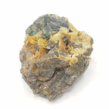 Tétraédrite, Blende (Sphalérite) & Mésitine (Sidérite), La Mure, Isère.