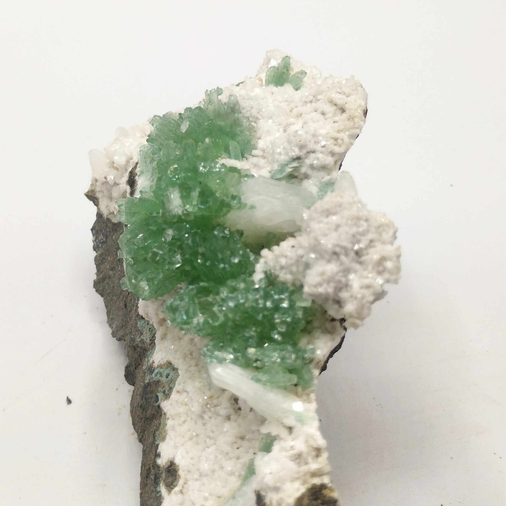 Apophyllite, Poona, Inde.