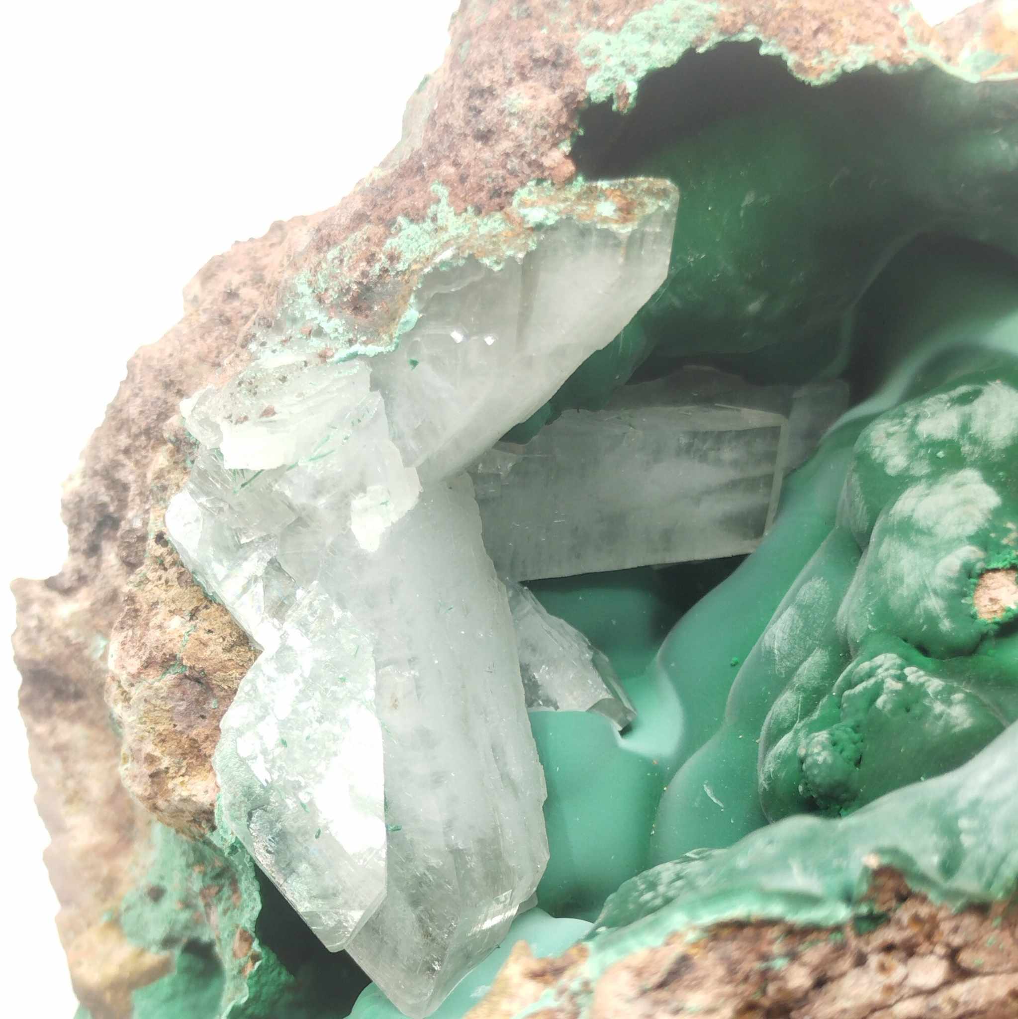 Malachite & Baryte, Shangulowe, République Démocratique du Congo.