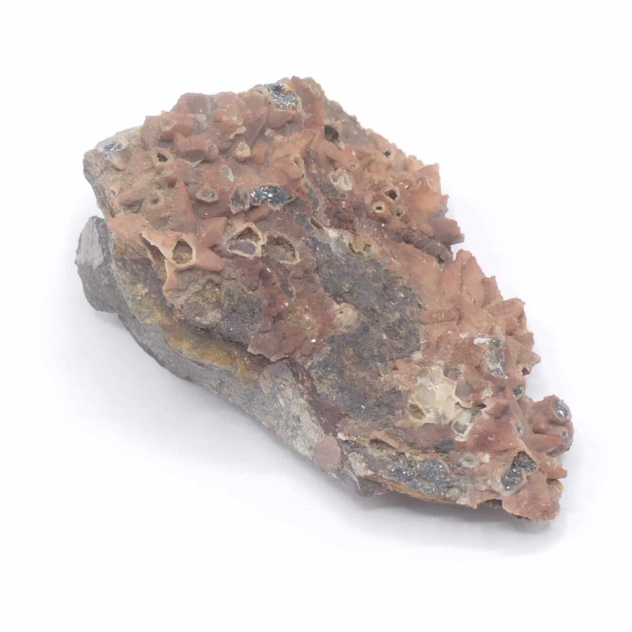 Calcédoine après Calcite, Saphoz, Haute-Saône.