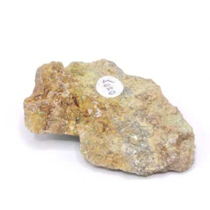 Chalcolite (Torbernite), Lachaux, Puy-de-Dôme, Auvergne.