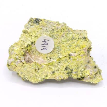 Autunite, Margnac, Haute-Vienne, Limousin.