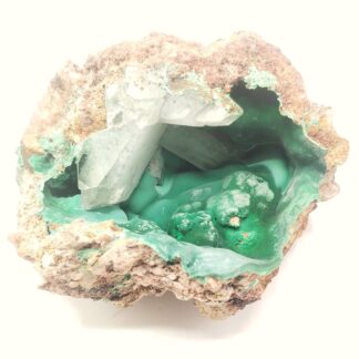 Malachite & Baryte, Shangulowe, République Démocratique du Congo.