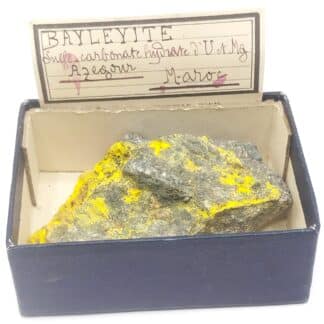 Bayleyite, Azegour, Maroc.